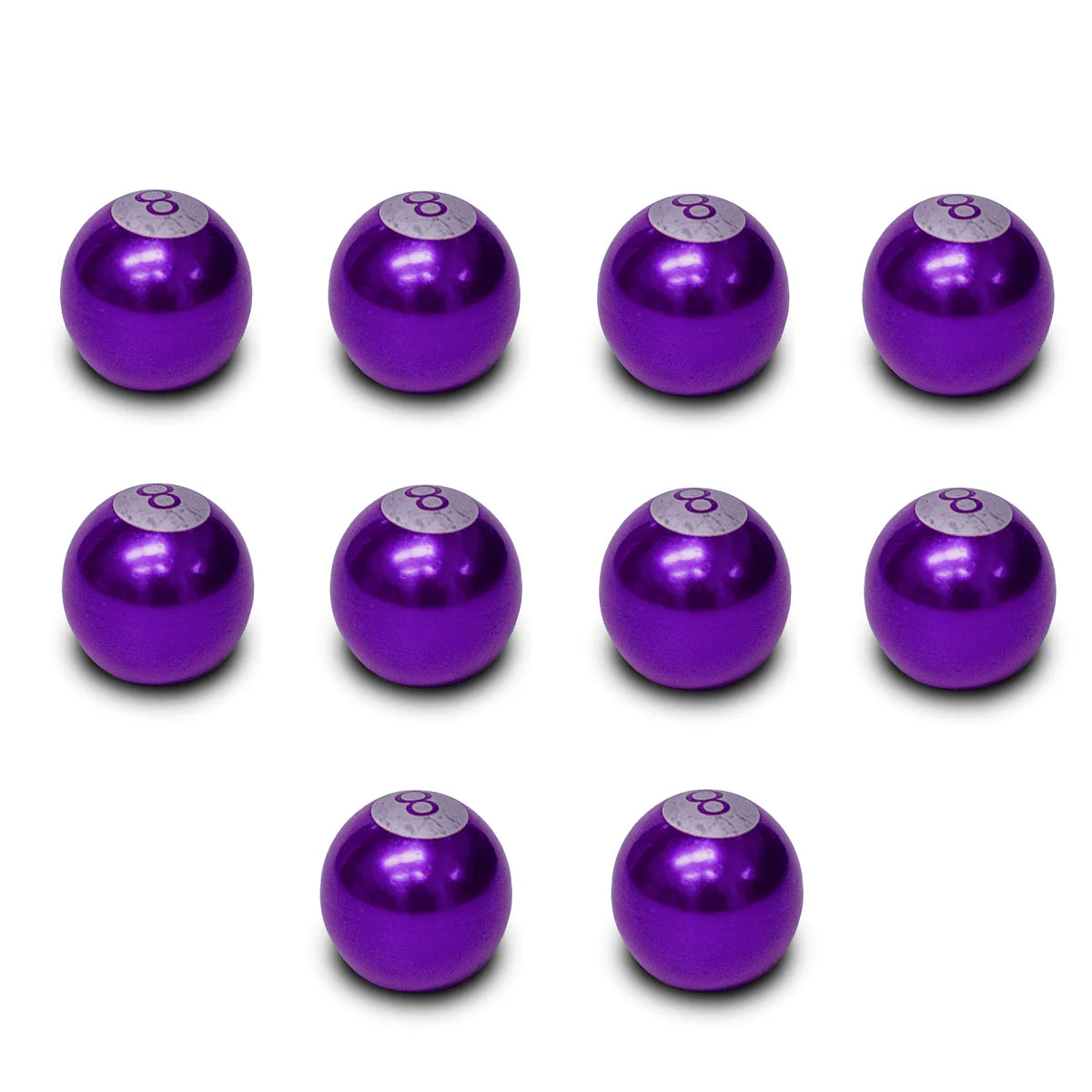 INNOVATIVE SPORTS VALVE CAPS BILLIARD 10 pack