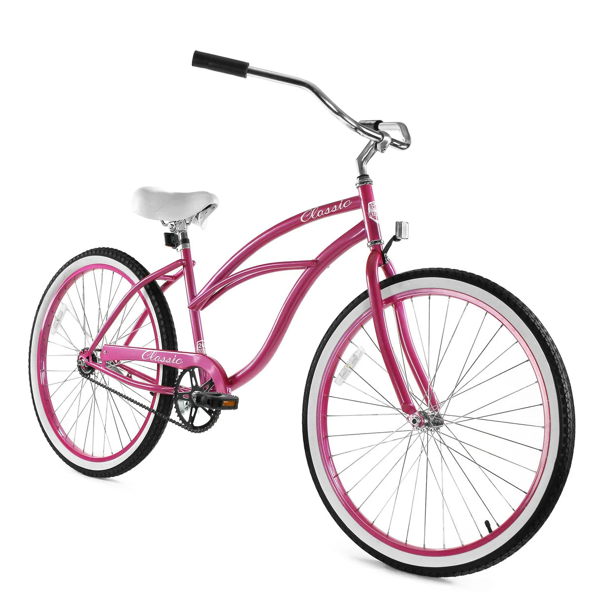 GOLDEN CYCLES 26" CLASSIC BEACH CRUISER WOMENS 1spd (click for more colors)