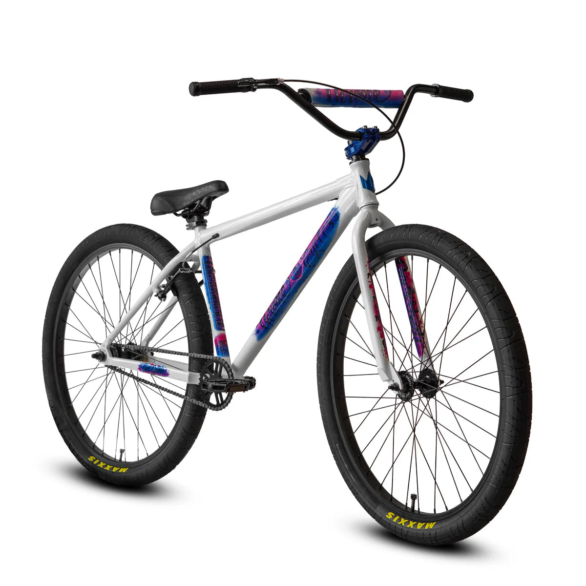 THRONE GOON FIXIE 29" COMPLETE BIKE WHITE FINE LINE (EAST)