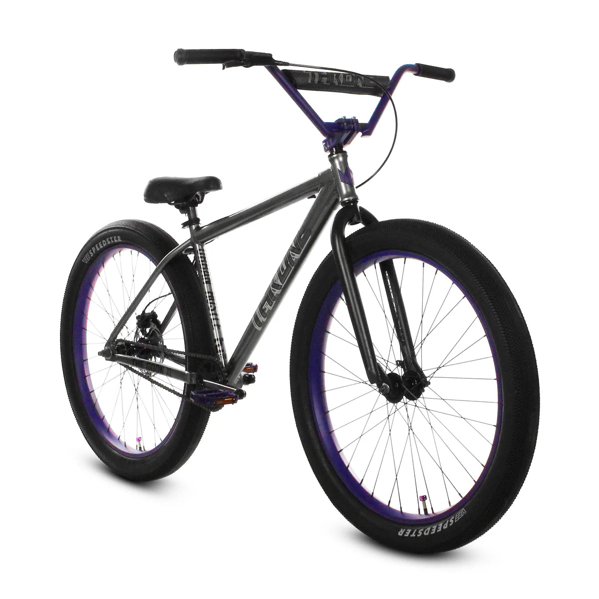 NEW THRONE GOON XL 27.5" COMPLETE BIKE CONCRETE GRAPE (EAST COAST)