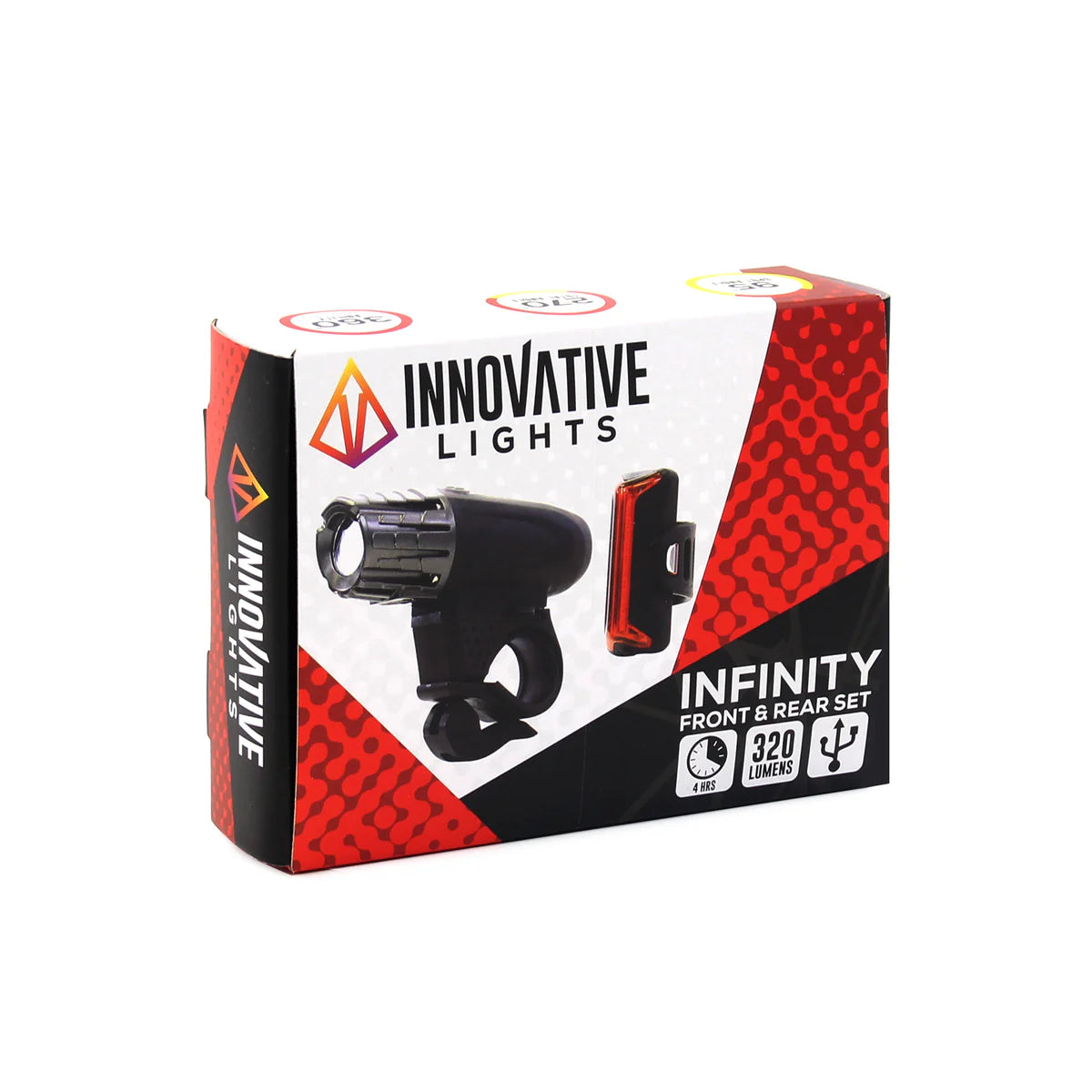 INNOVATIVE SPORTS INFINITY USB RECHARGEABLE LIGHTS