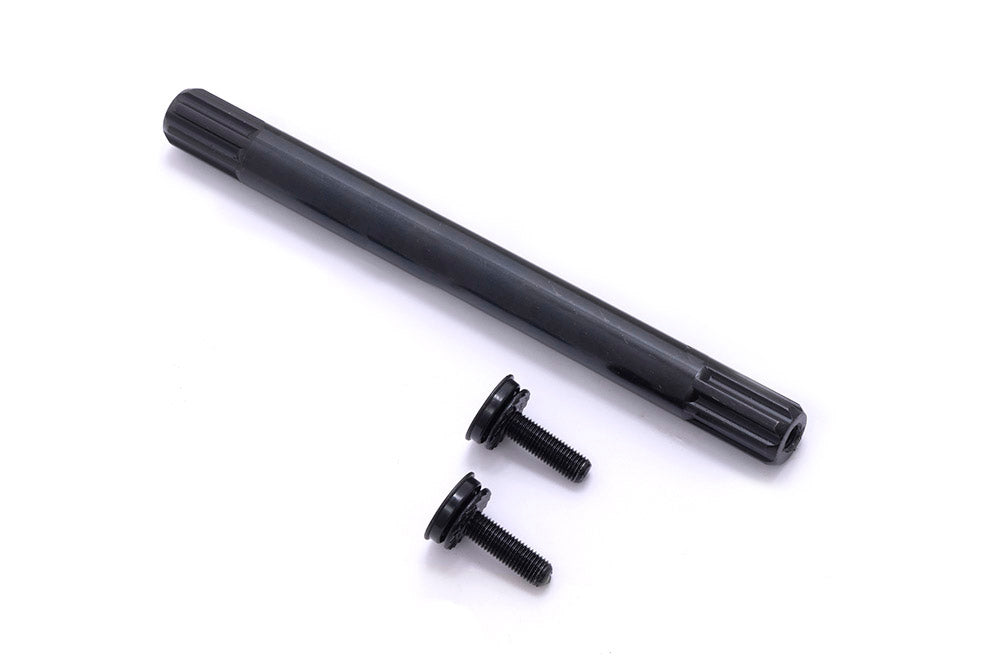 THEORY REPLACEMENT CRANK SPINDLES w/BOLTS 8 SPLINE