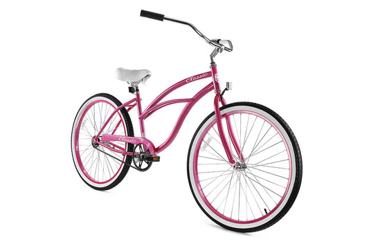 GOLDEN CYCLES 26" CLASSIC BEACH CRUISER WOMENS 1spd (click for more colors)