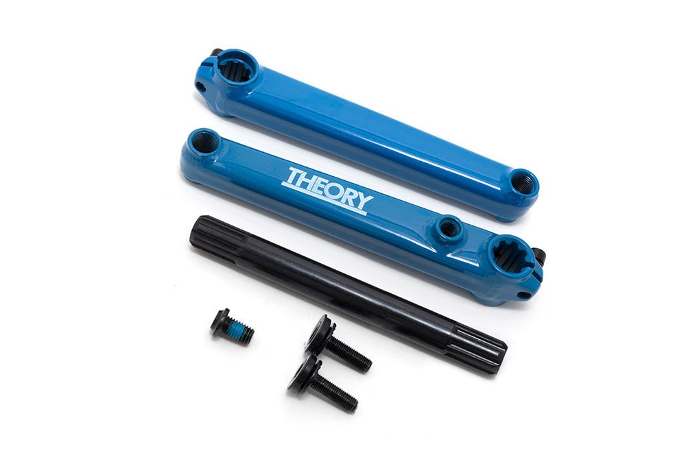 THEORY CONSERVE 3pc CRANKS w/175mm LENGTH SPINDLE FOR BIKELIFE BIKES