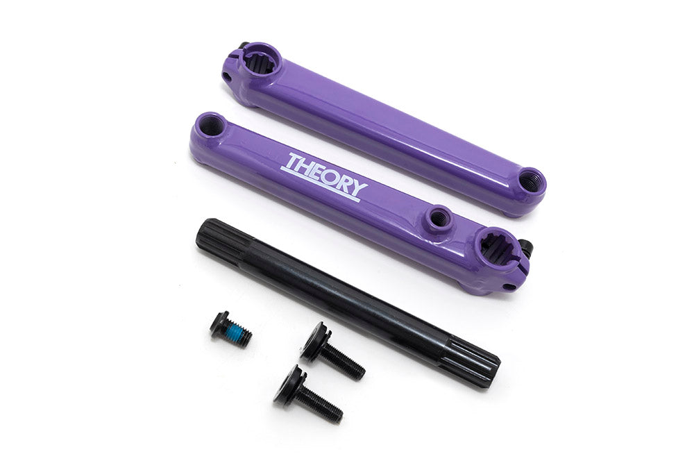 THEORY CONSERVE 3pc CRANKS w/175mm LENGTH SPINDLE FOR BIKELIFE BIKES