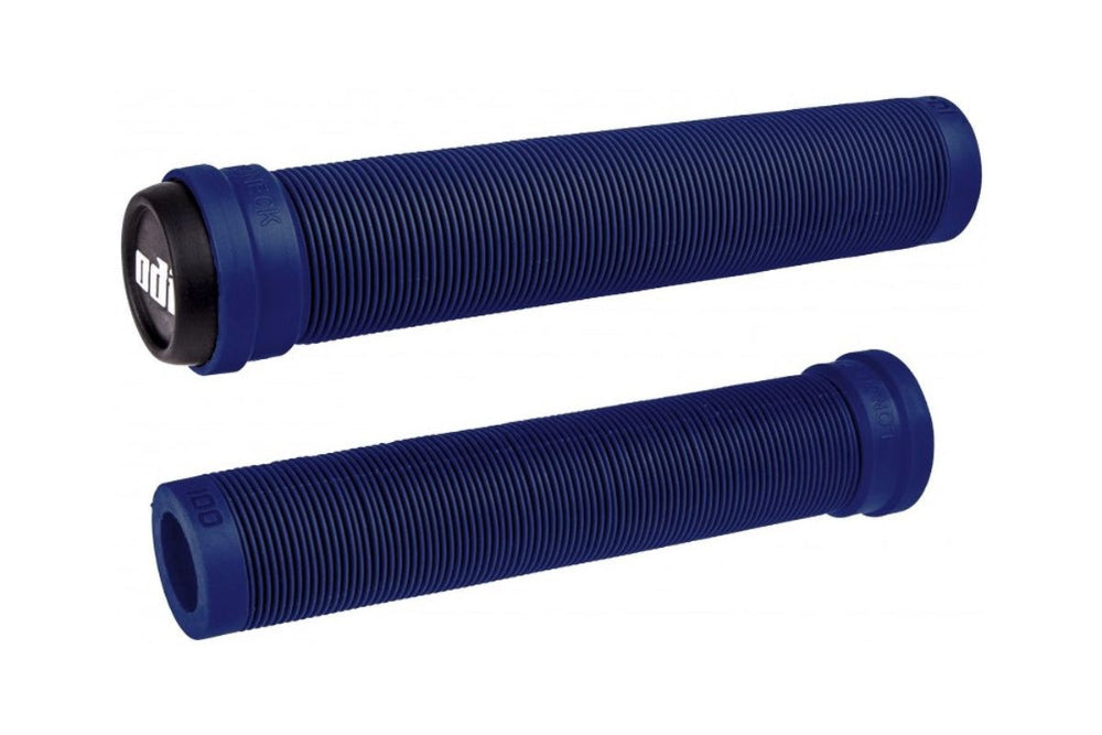ODI Longneck SLX Soft Griffe – Klassisches Pilz-Rippenmuster, Offene Enden Mit Endstopfen, Komfortgriffe Für MTB & BMX ODI Longneck SLX Soft Griffe – Klassisches Pilz-Rippenmuster, Offene Enden Mit Endstopfen, Komfortgriffe Für MTB & BMX