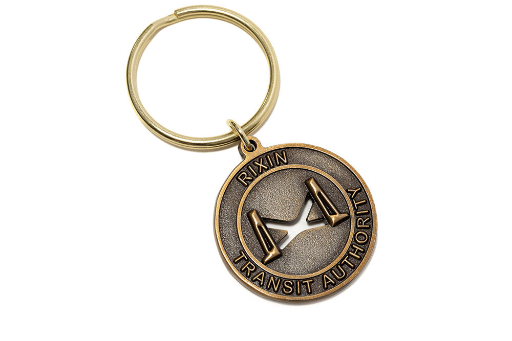 RIXIN TRANSIT AUTHORITY TOKEN KEYCHAIN