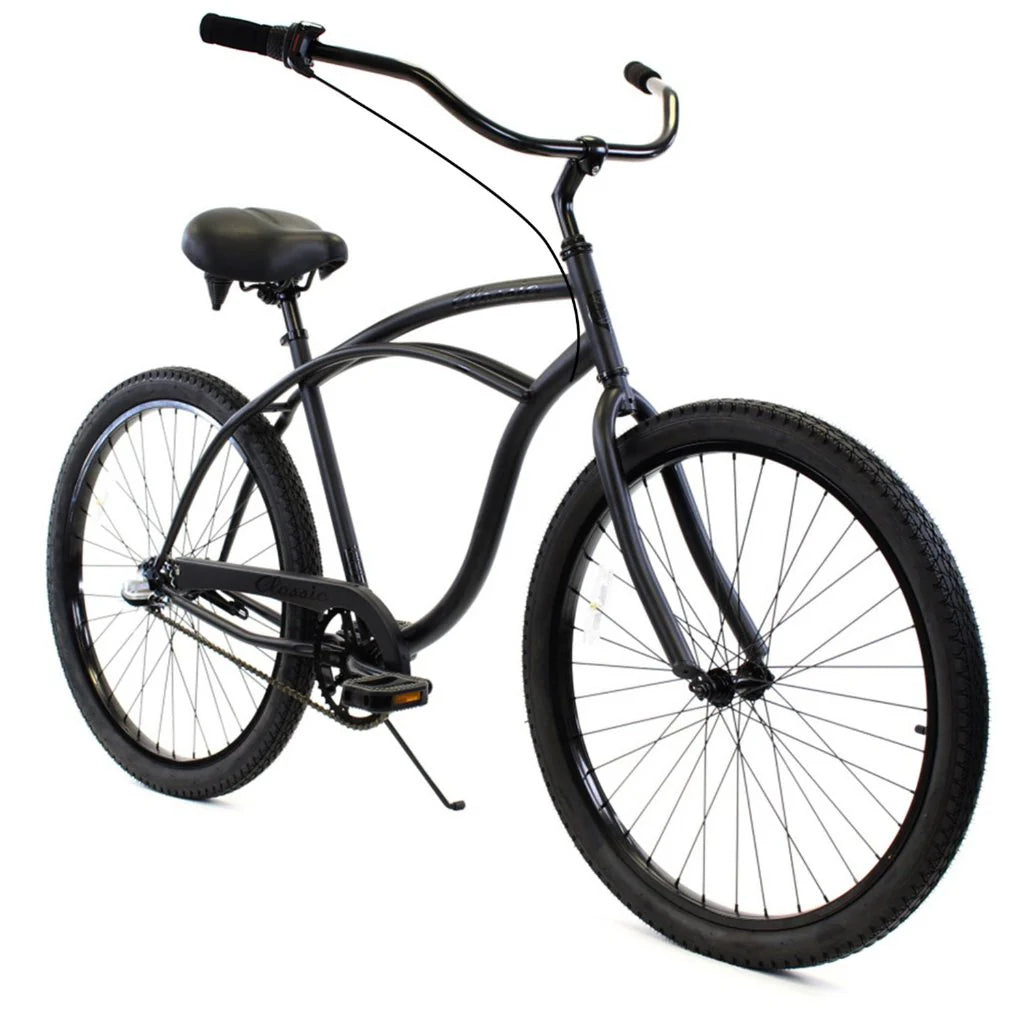 GOLDEN CYCLES 26" CLASSIC BEACH CRUISER MENS 3spd (click for more colors) (WEST COAST)