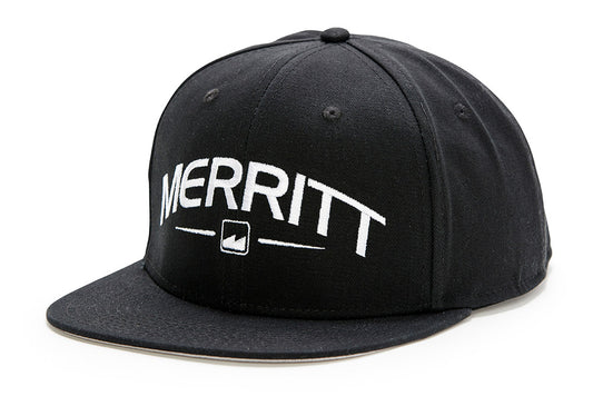 MERRITT CRISPY FLAT BRIM HAT