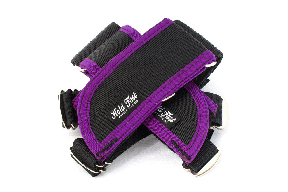 Hold Fast フットリテンションシステム RED Mostly Red Straps - Hold Fast