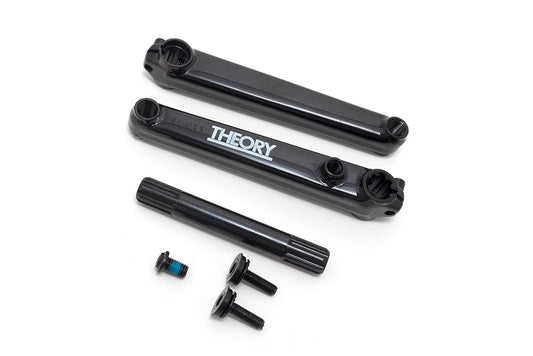 THEORY CONSERVE 3pc CRANKS w/138mm LENGTH SPINDLE FOR BMX BIKES